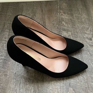 Black Women Pump Heels Size 8